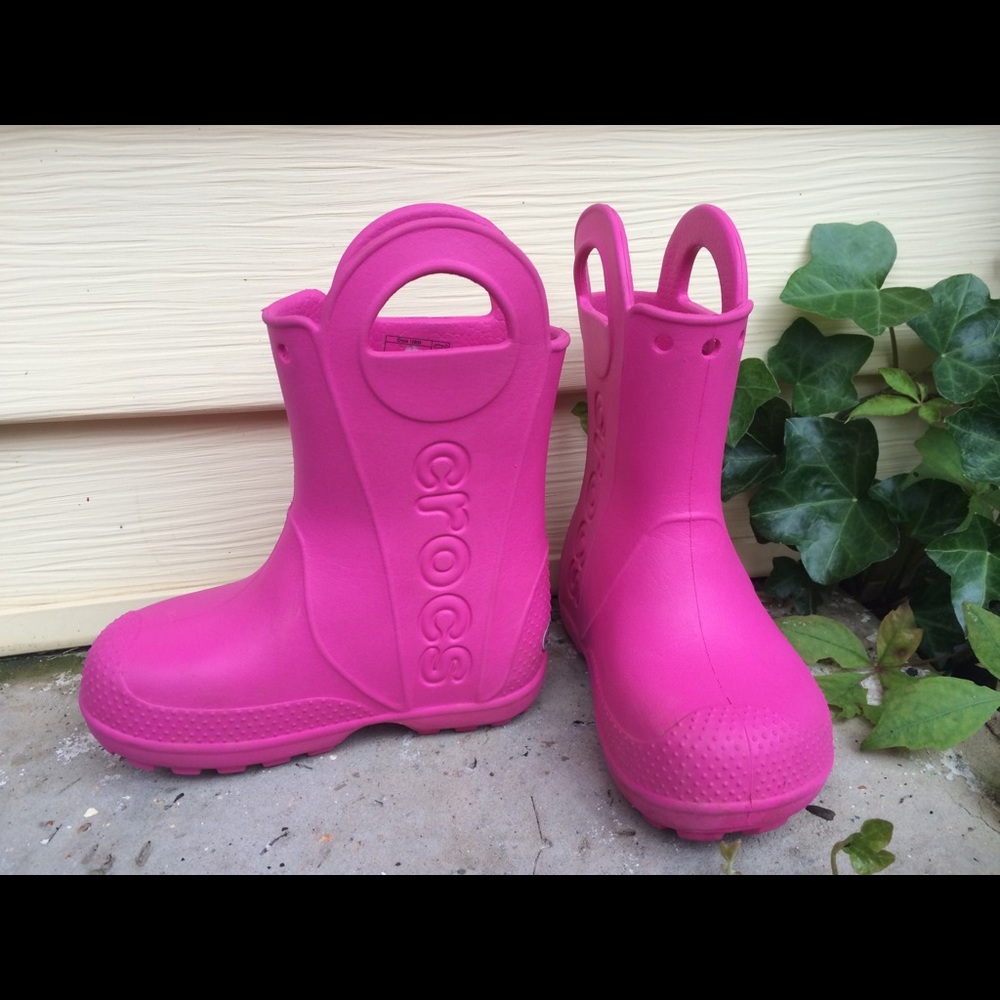 ☔️ Crocs Handle It toddler rain boots ☔️